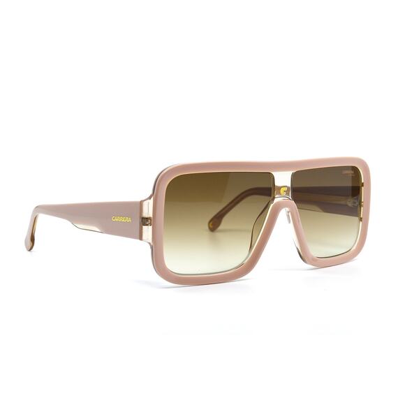 NEW CARRERA FLAGLAB 14 BEIGE BROWN GRADIENT AUTHENTIC SUNGLASSES - Picture 1 of 12